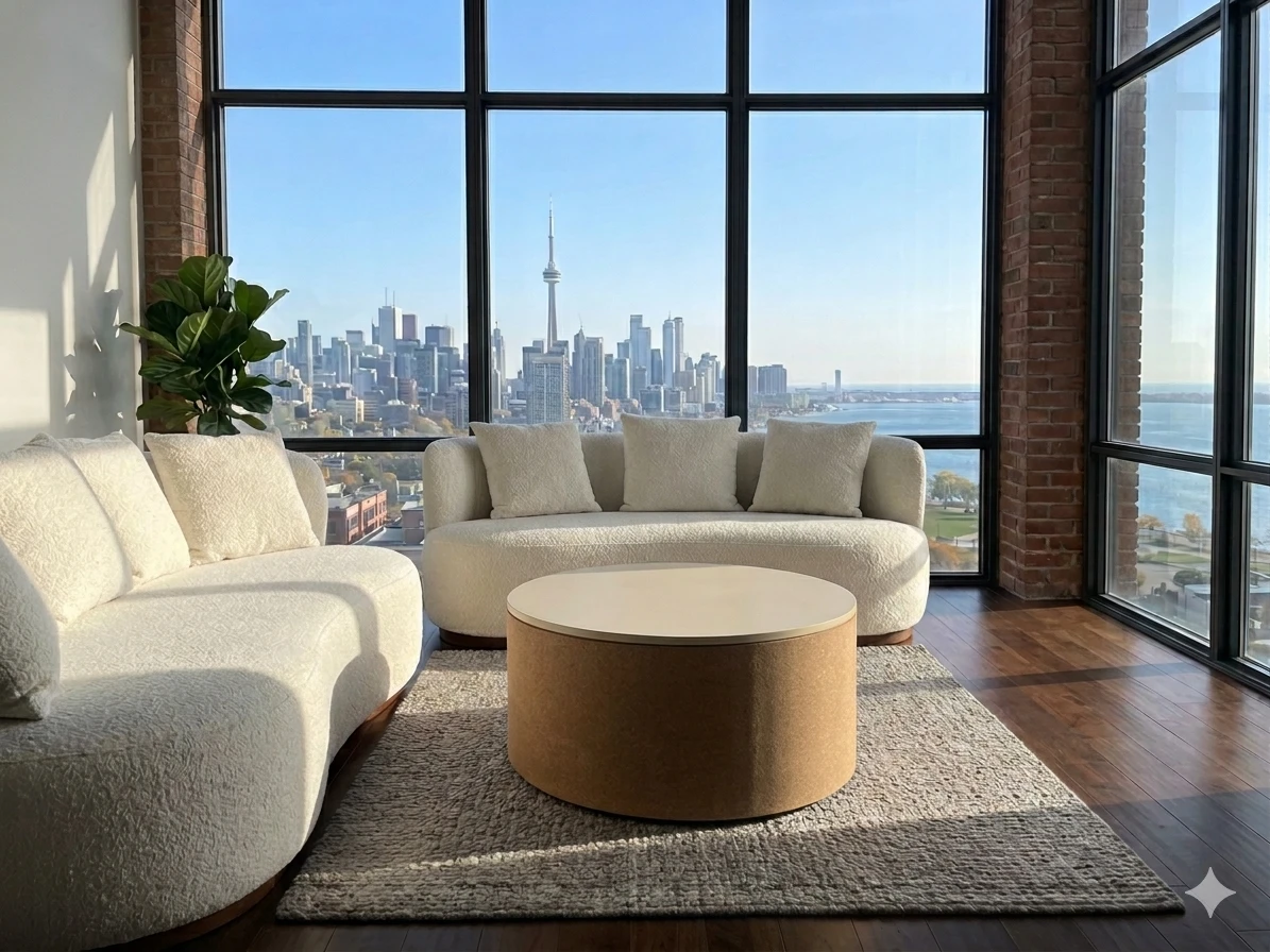 Handmade Round Lift-Top Coffee Table - photo 2