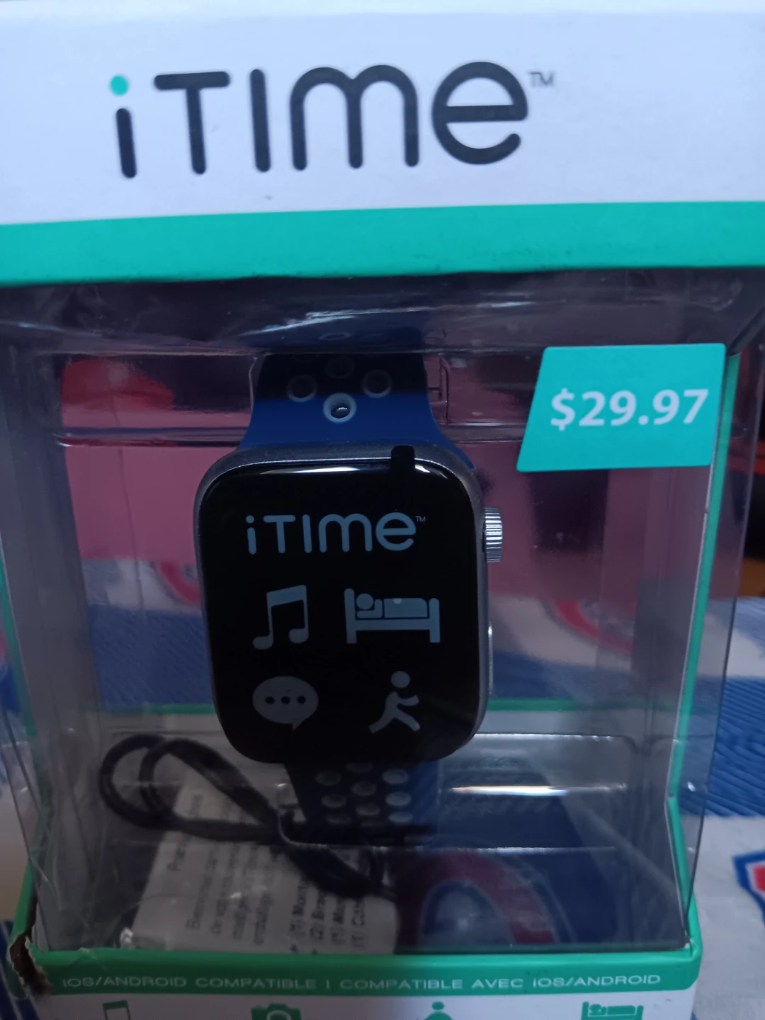 iTime Smart Watch - Blue