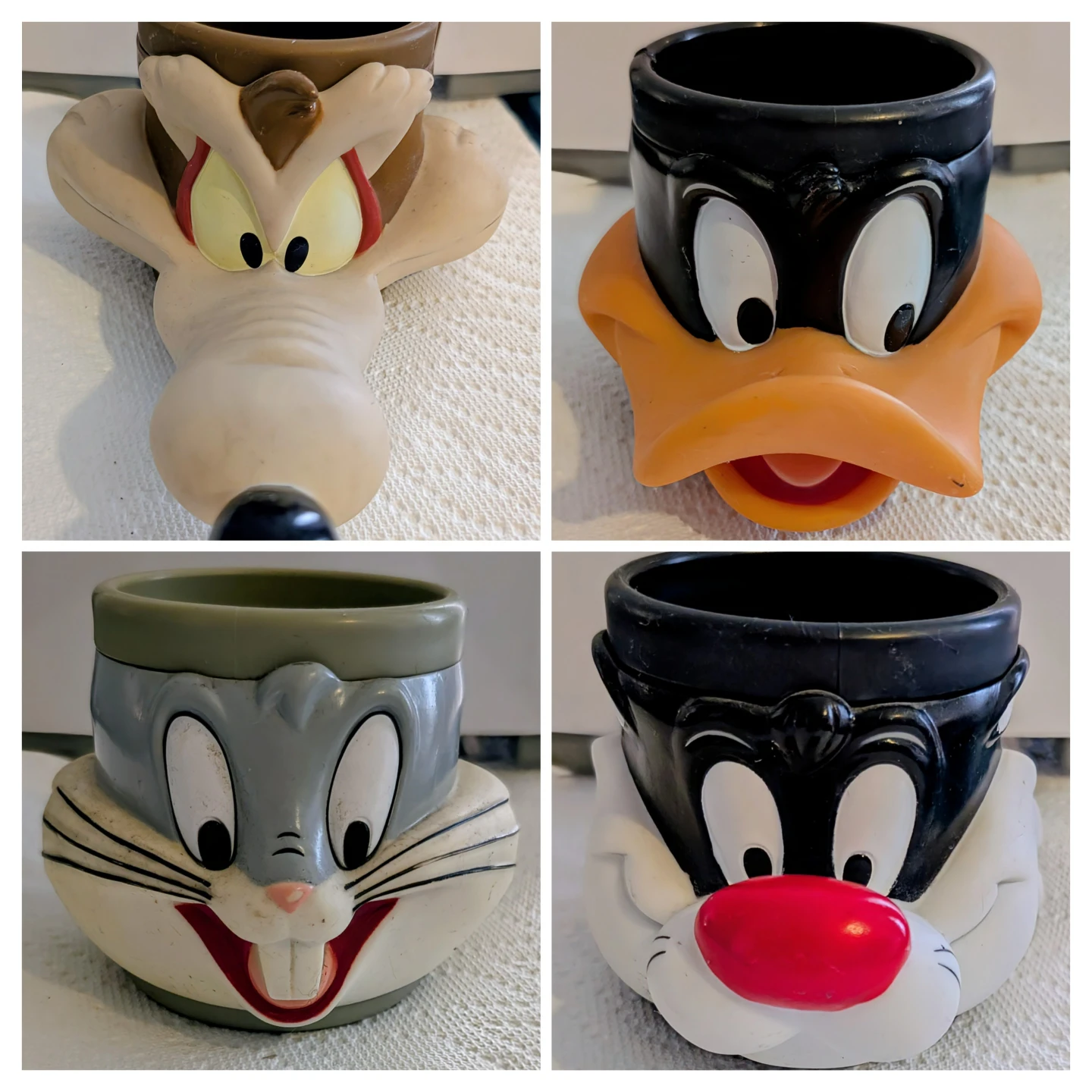 Looney Tunes Character Cups - Set of 8