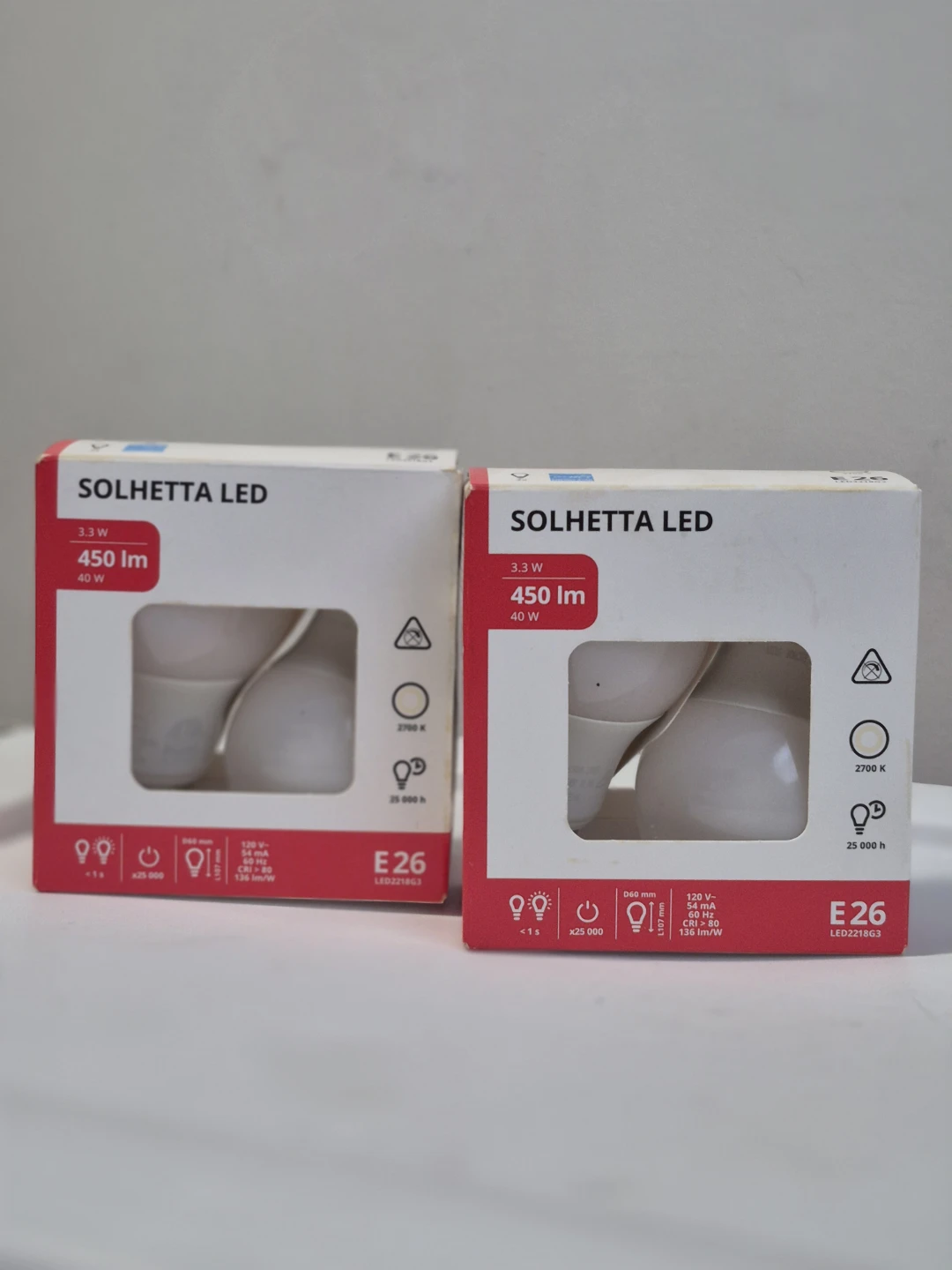 IKEA Solhetta LED Light Bulbs (2-Pack) - photo 2