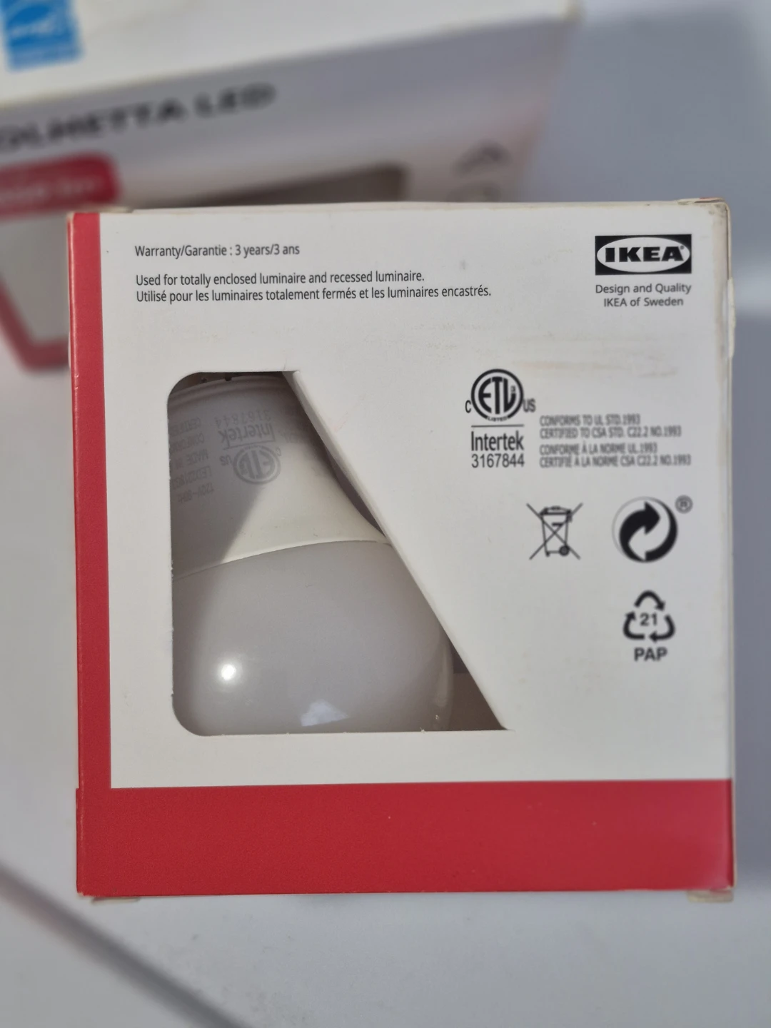IKEA Solhetta LED Light Bulbs (2-Pack) - photo 4