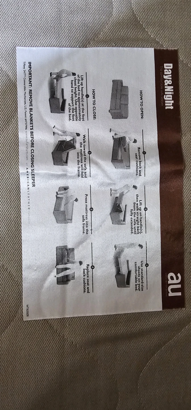Days & Night Sofa Bed - Brown