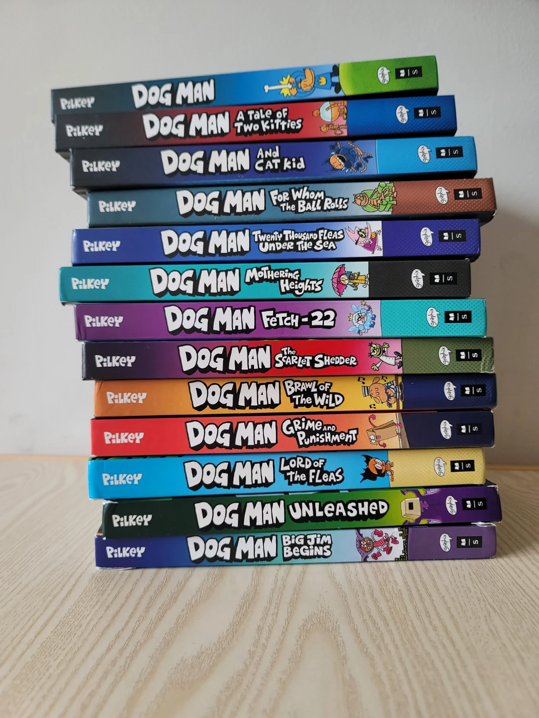 Dog Man Book Series by Dav Pilkey
