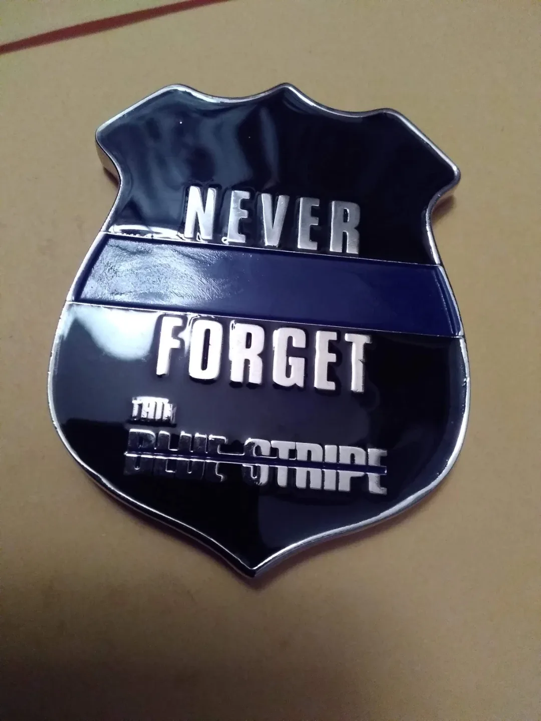 Superman Thin Blue Line Challenge Coin - photo 3