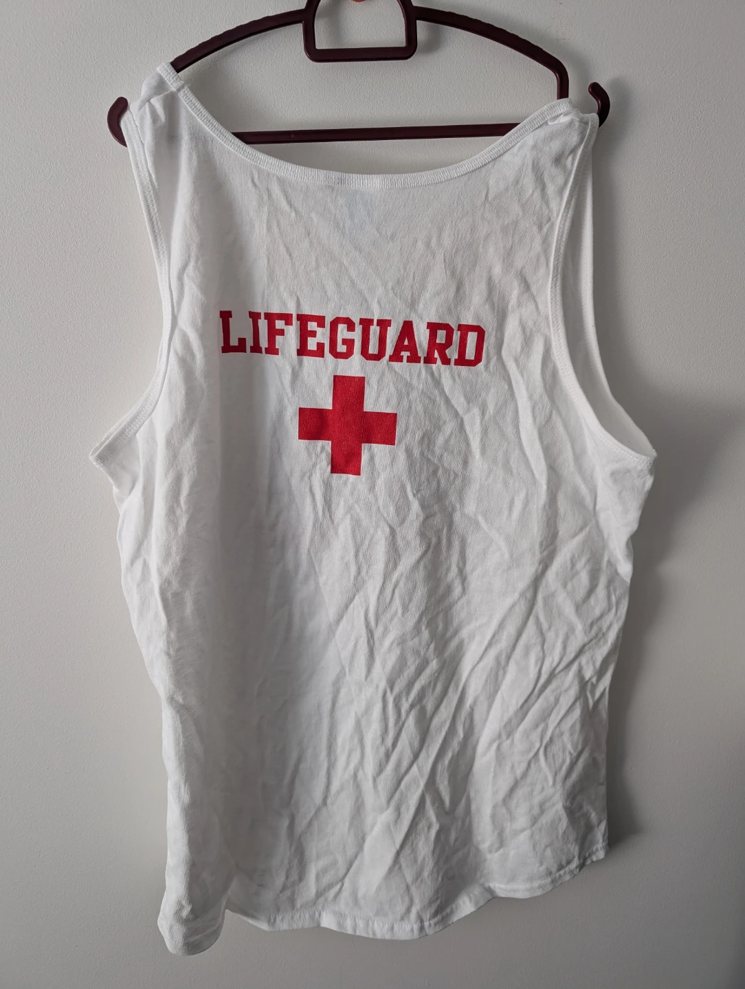 Port & Company Lifeguard Tank Top Singlet Gym Top Wear ptp 22" - photo 2