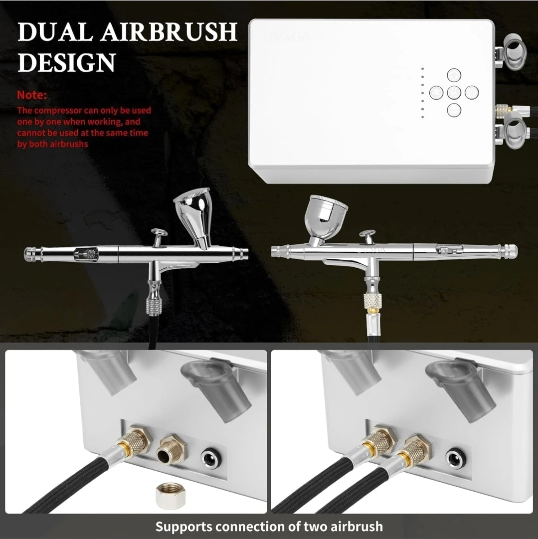 55PSI Ultra-Silent Airbrush Kit - photo 4