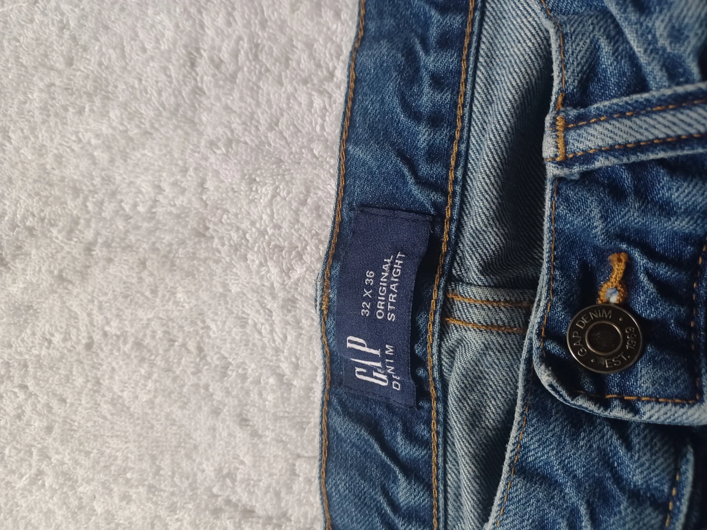 GAP Original Straight Jeans - 32x36 - photo 4