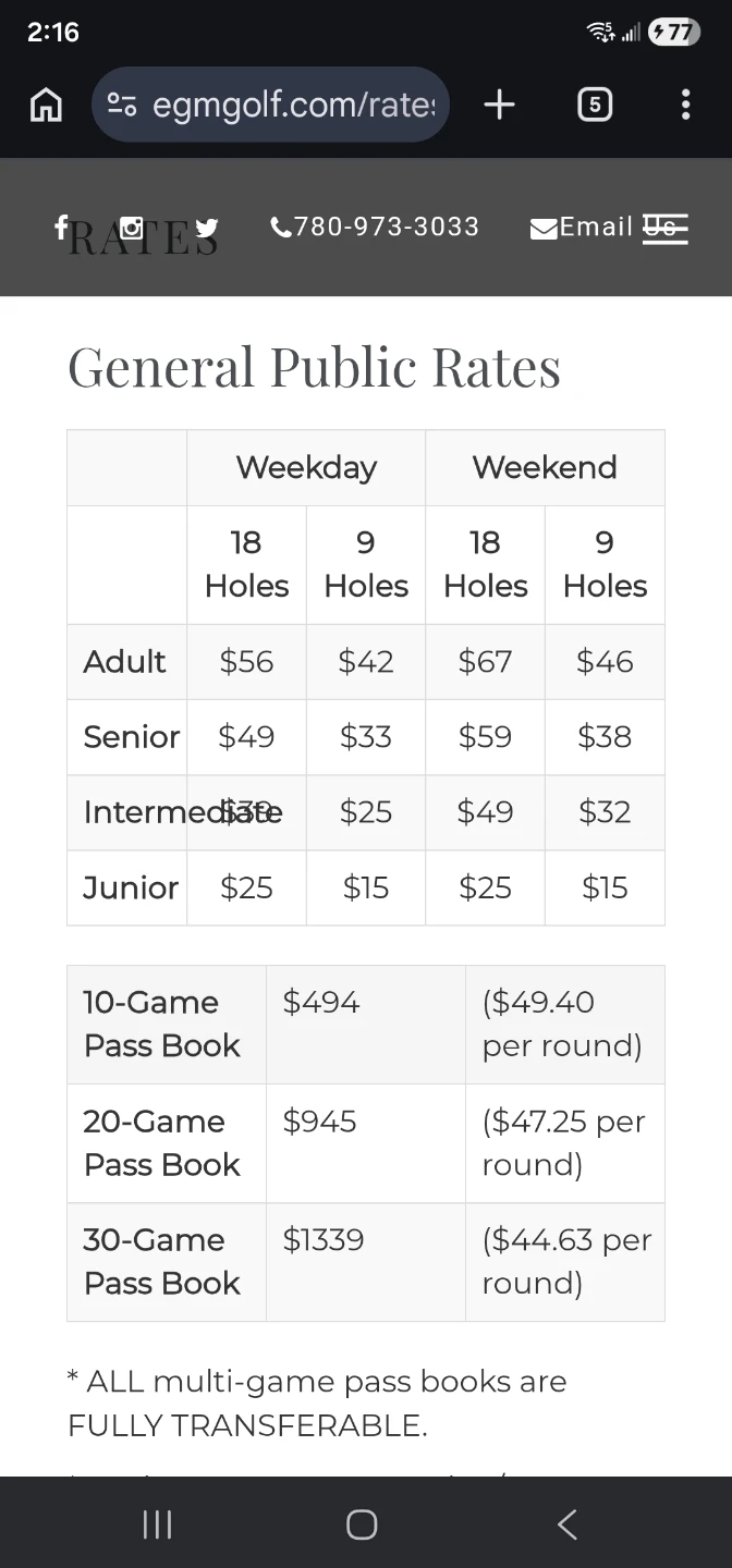 Golf Passes - photo 3