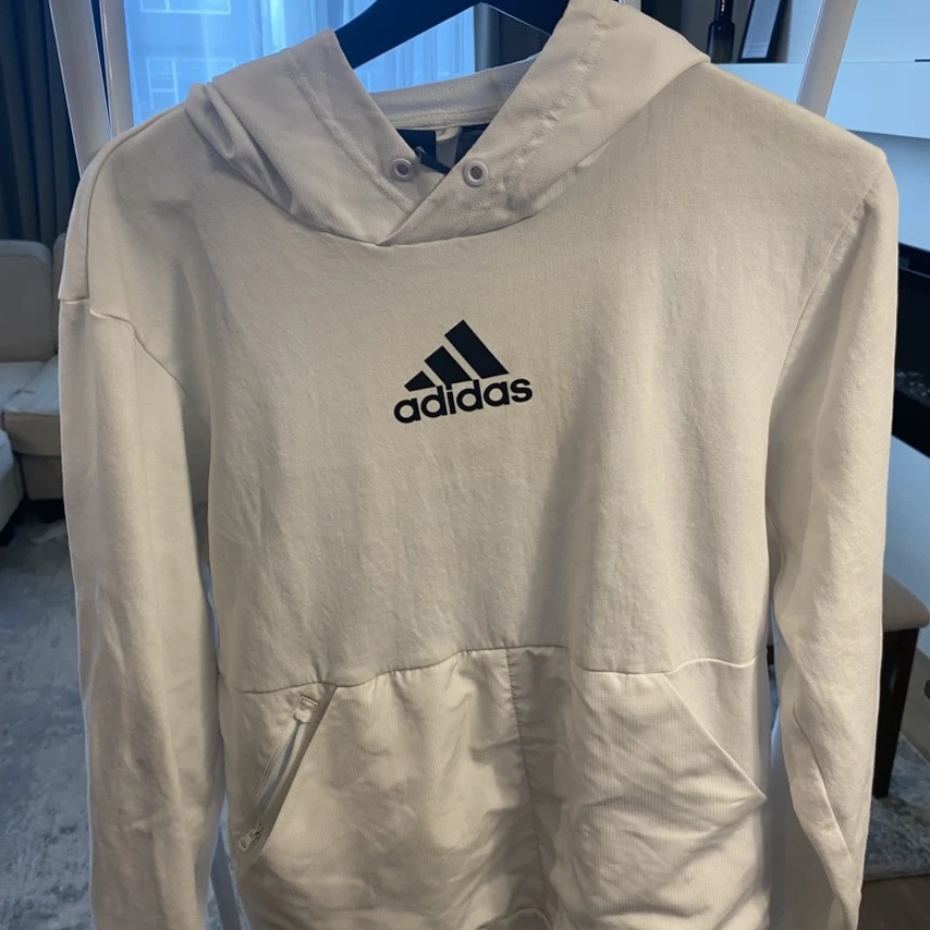 Adidas White Hoodie