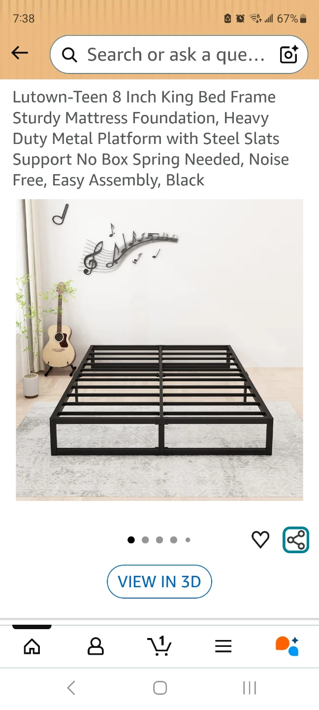 King Bed Frame