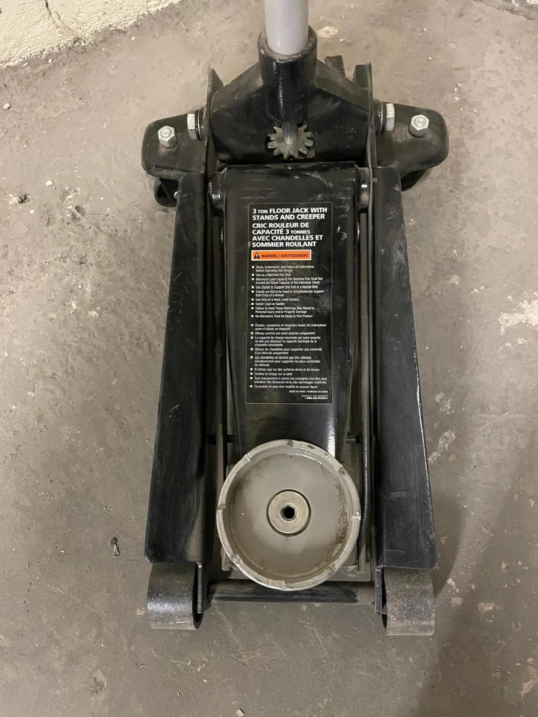 Husky 3 Ton Floor Jack and Jack Stands - photo 4