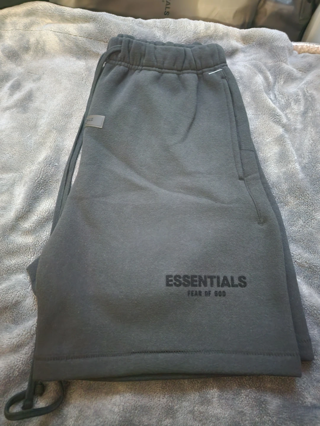 Fear of God Essentials Sweat Shorts Black - photo 3