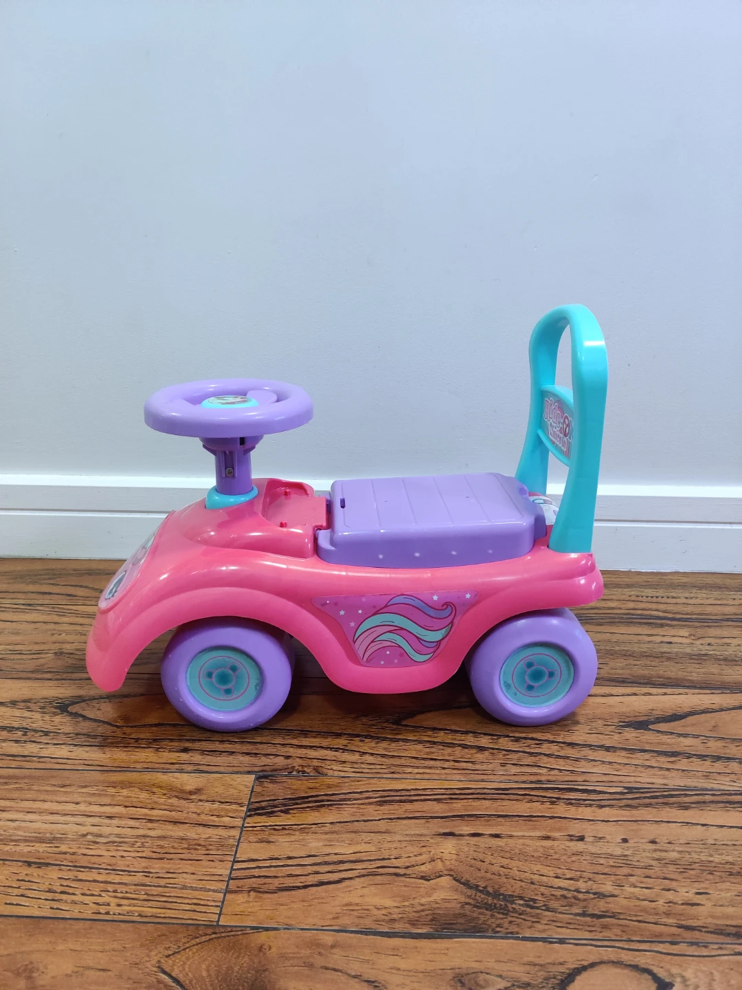 Ride-On Unicorn Push Car