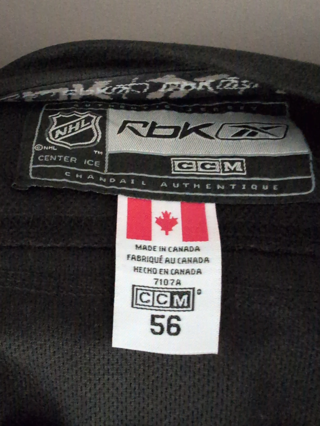 San Jose Sharks Patrick Marleau #12 Hockey Jersey CCM 56 - photo 3