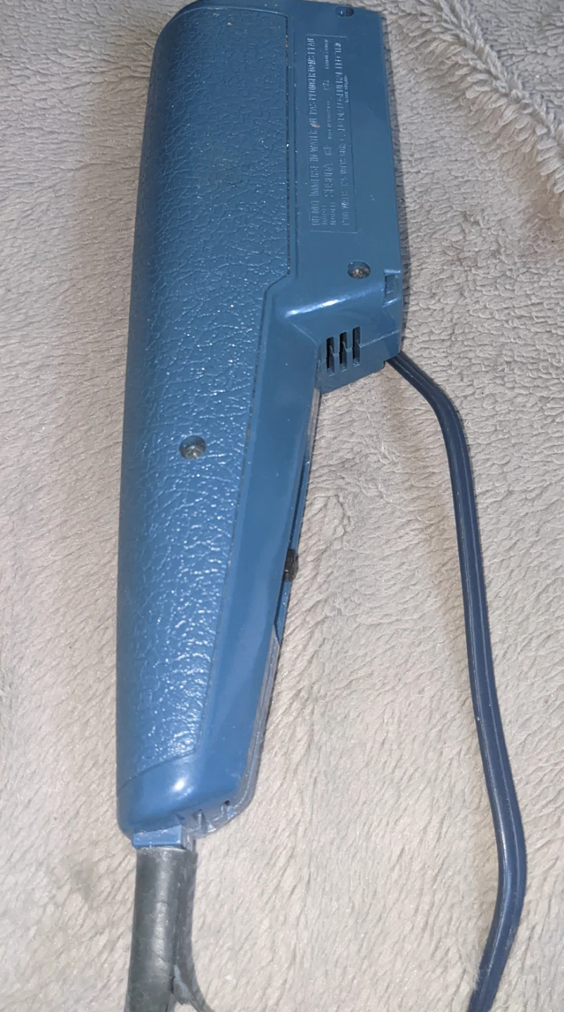 Vintage Blue Hair Dryer