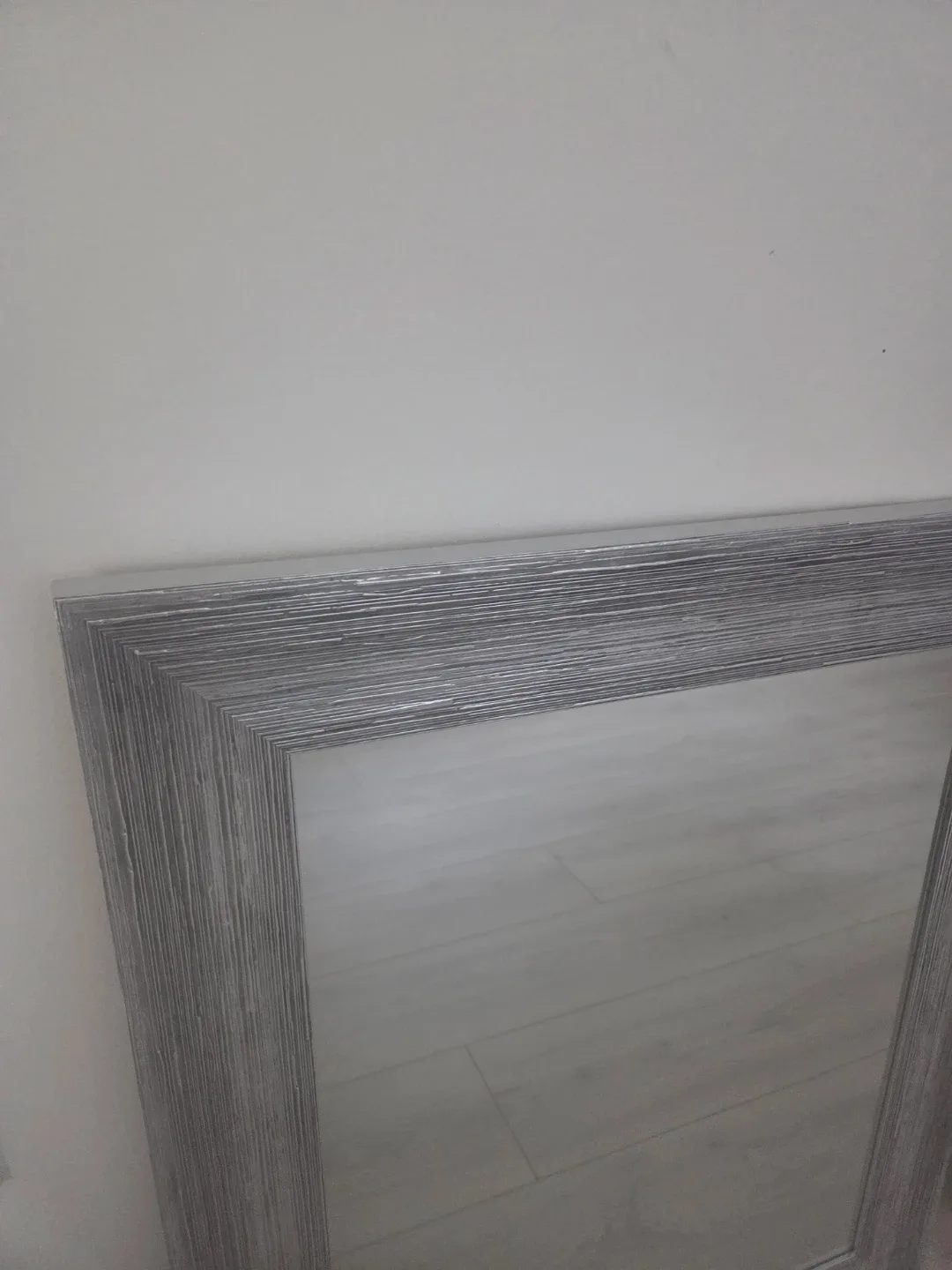 Set of 2 Grey Framed Mirrors - photo 3