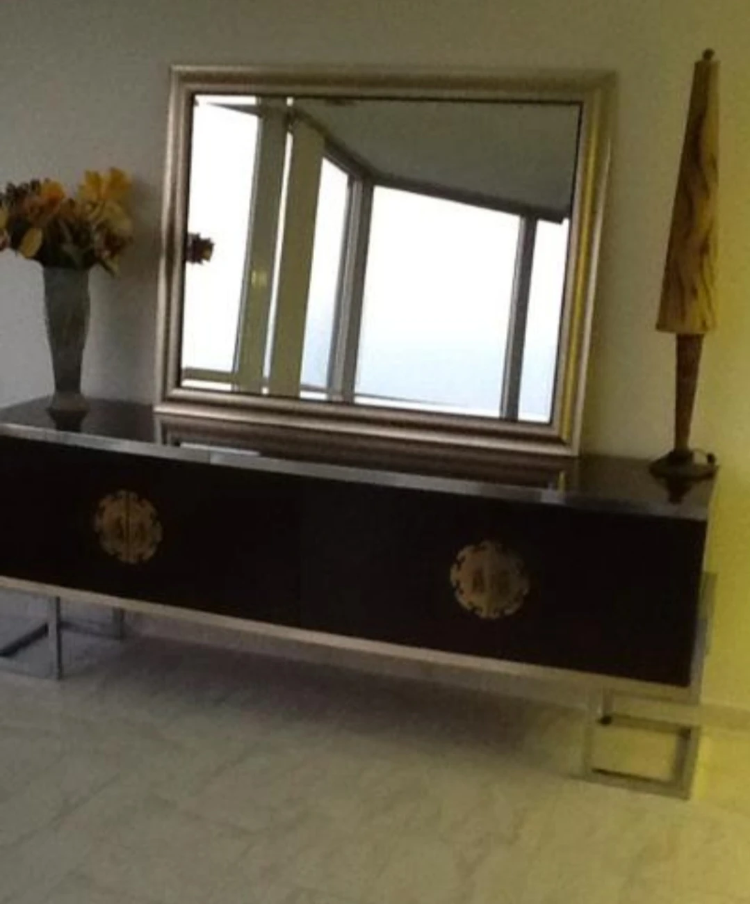 podría ser: Elegant Mid-Century Sideboard with Matching Mirror