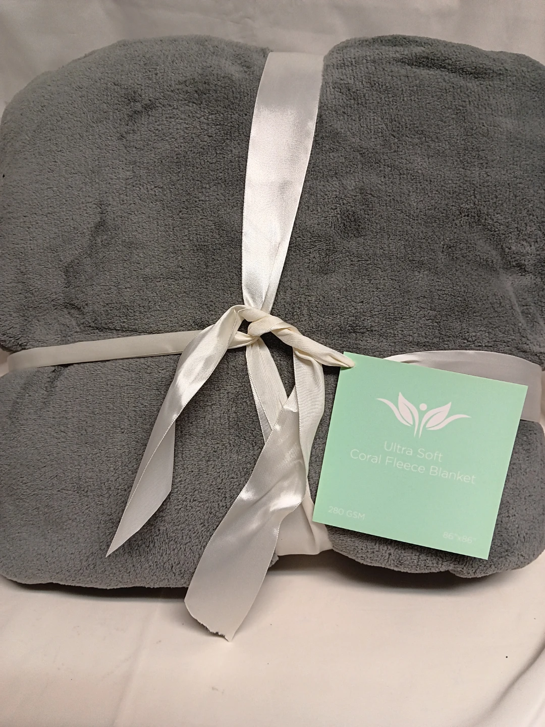 Ultra Soft Coral Fleece Blanket 86"x86"