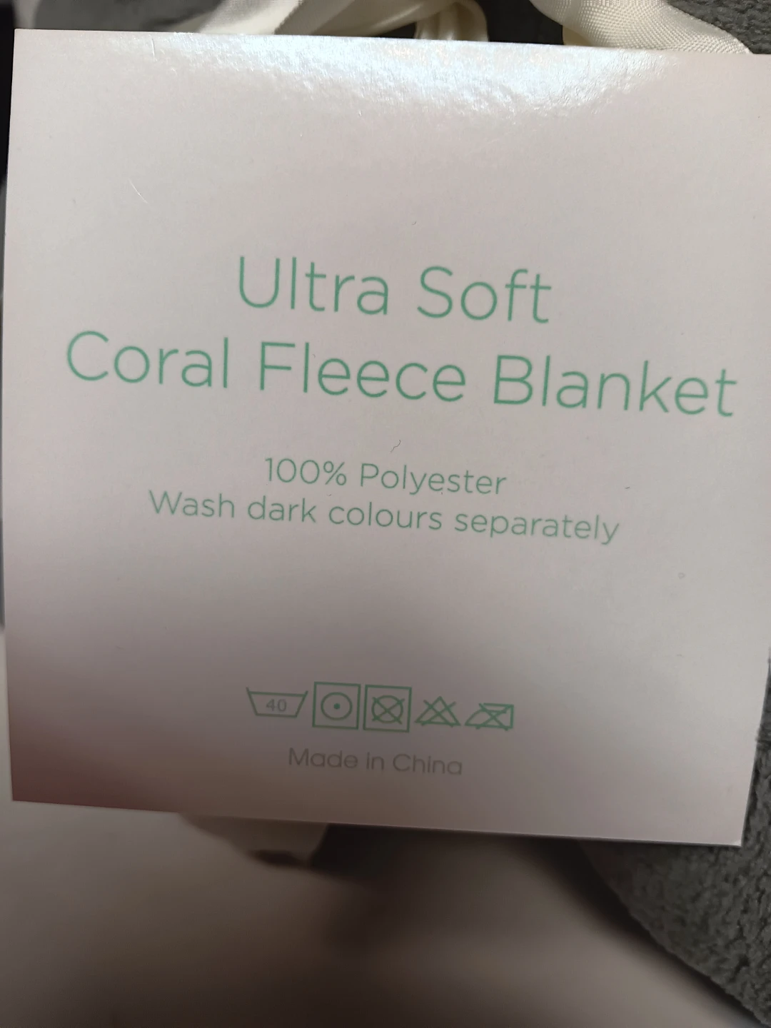 Ultra Soft Coral Fleece Blanket 86"x86" - photo 3