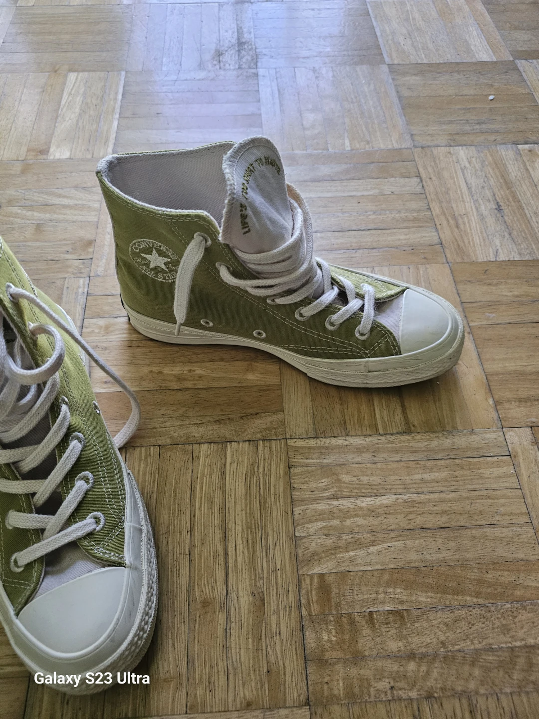 Converse Chuck Taylor All Star High Top Sneakers - Olive Green - photo 3
