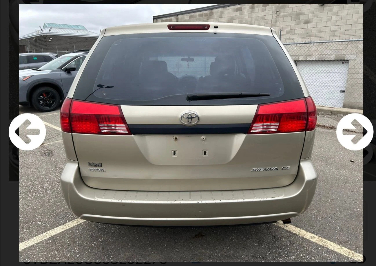 Toyota Sienna CE Very good running condition van