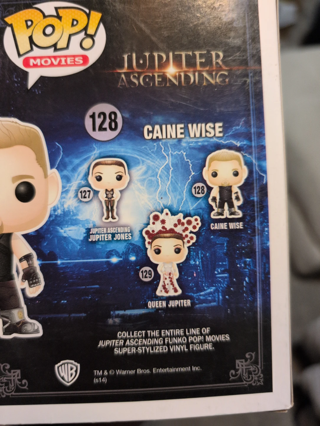 Funko Pop! Movies Jupiter Ascending Caine Wise #128 Vinyl Figure - photo 2