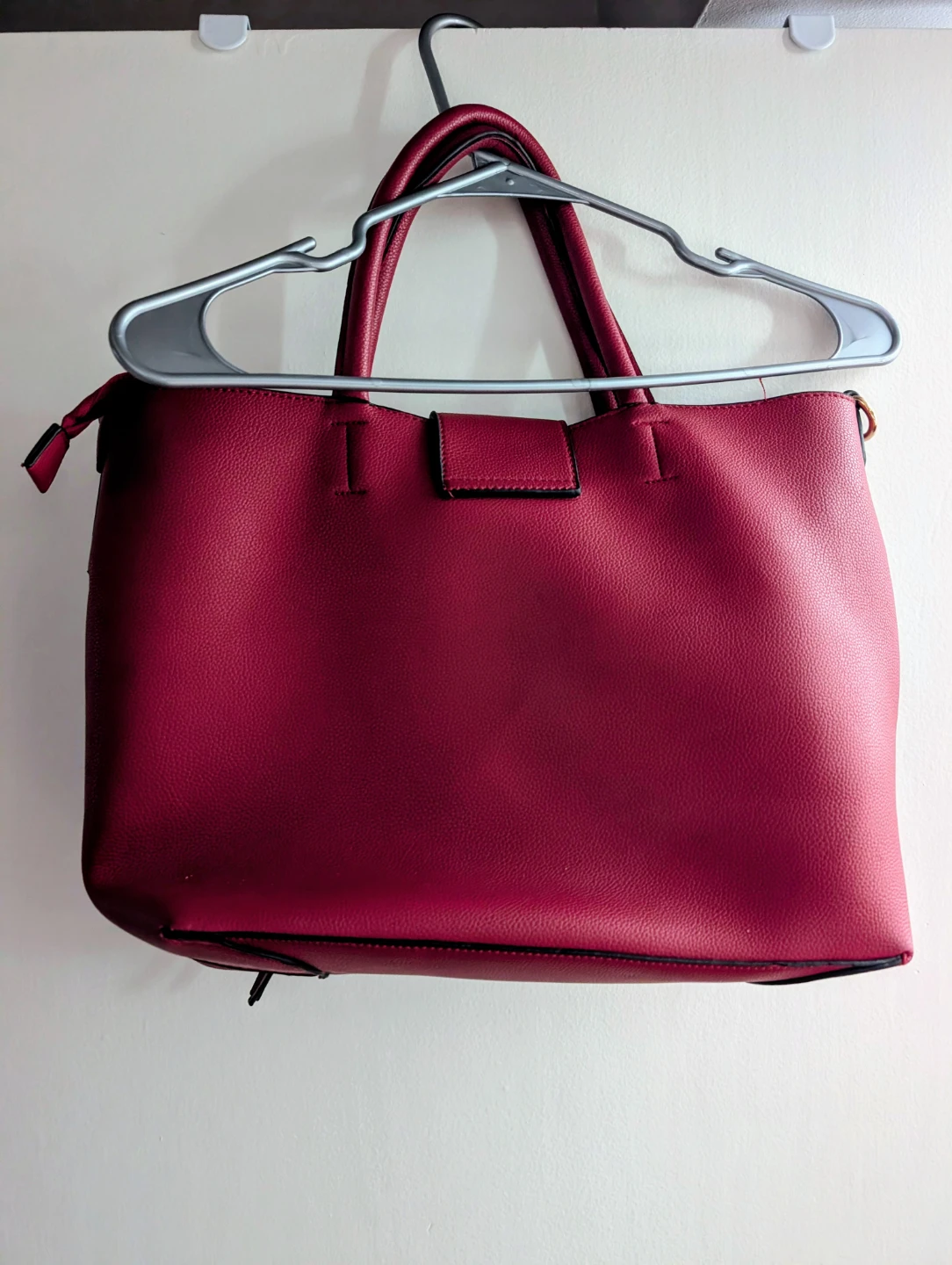 Burgundy Tote Handbag - photo 2