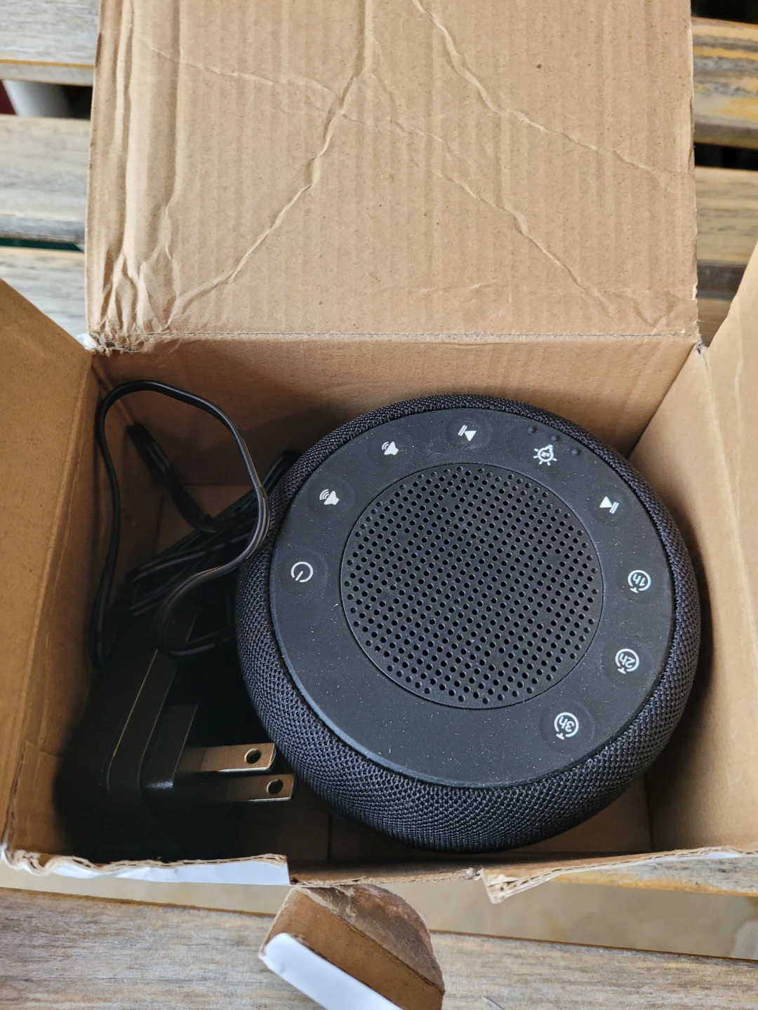 Buffbee White Noise Sound Machine with Light for Bedrooms - photo 2