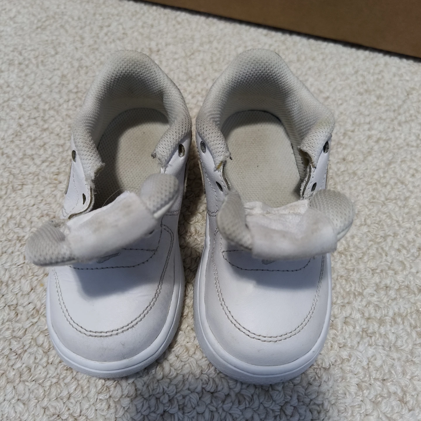 Toddler Nike Air Force 1 Shoes Size 8C White