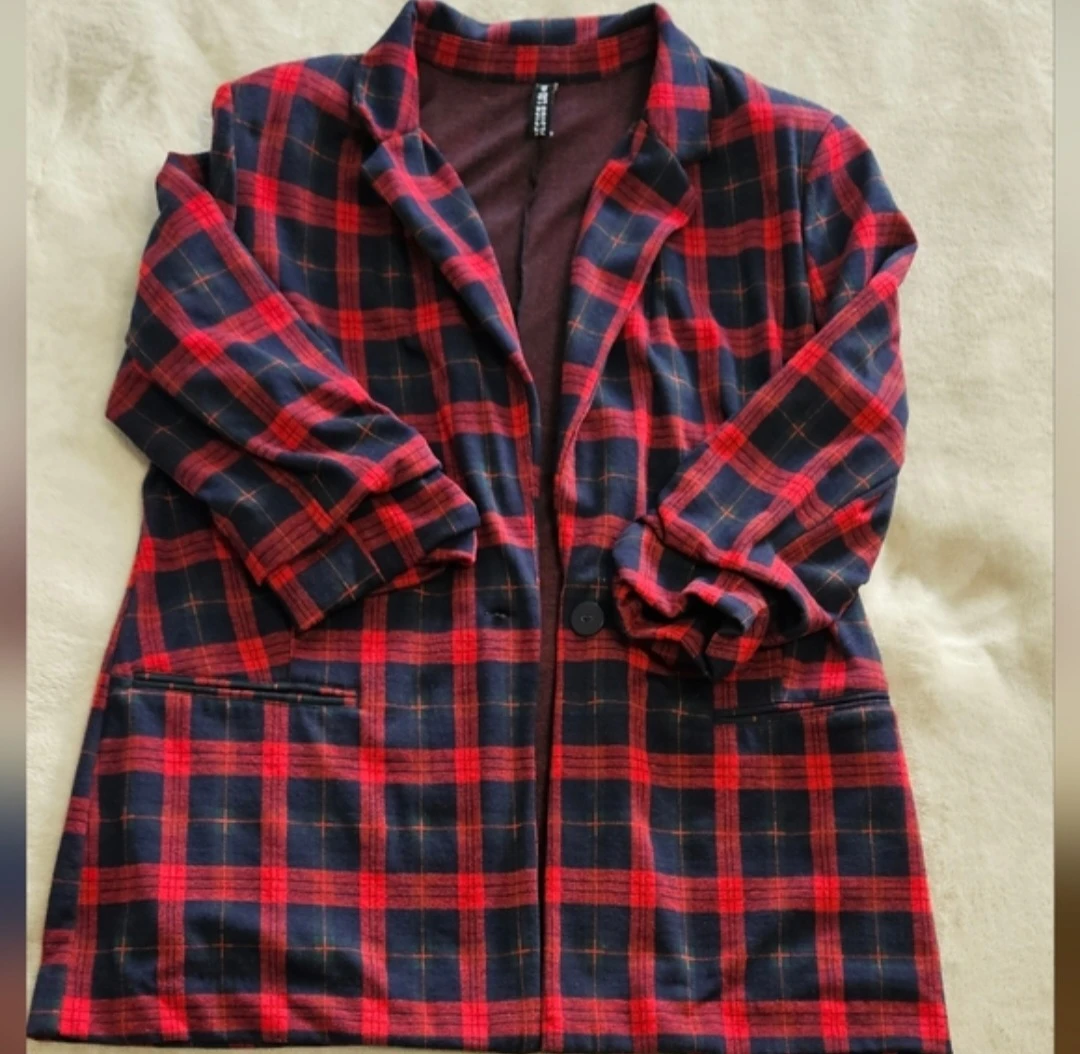 LORD & TAYLOR Design Lab Plaid Blazer - photo 2