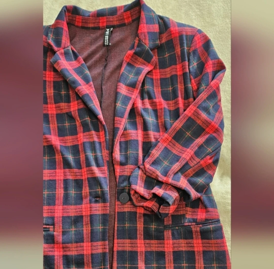 LORD & TAYLOR Design Lab Plaid Blazer - photo 4