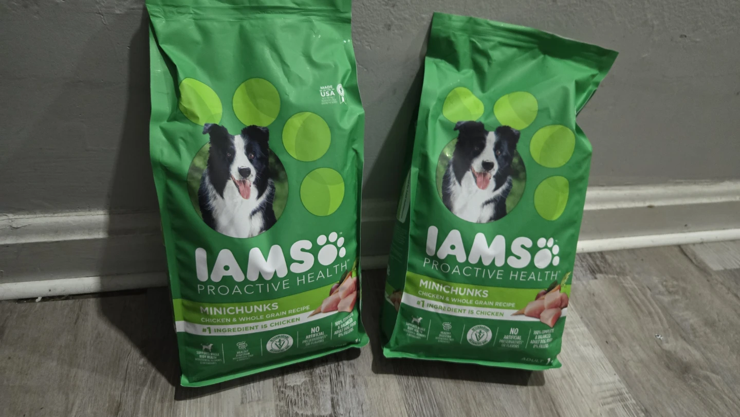 2× Iams Proactive Health Adult Mini Chunks  Chicken