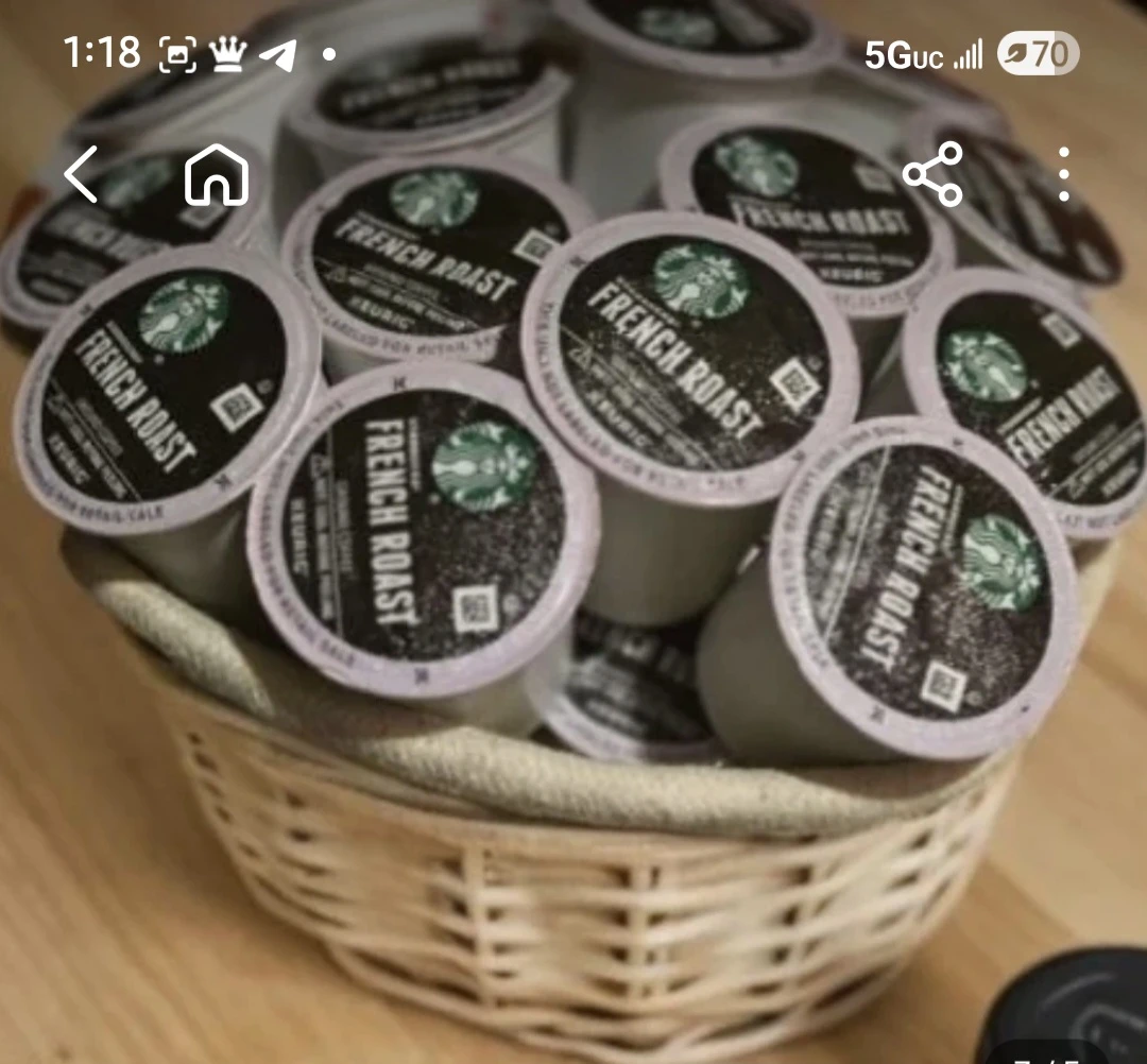 Starbucks French Roast K-Cup Coffee Pods