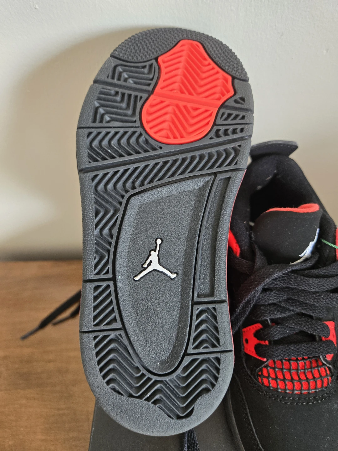 Jordan 4 Retro (PS) Black Multi-Color Toddler Shoes - photo 3