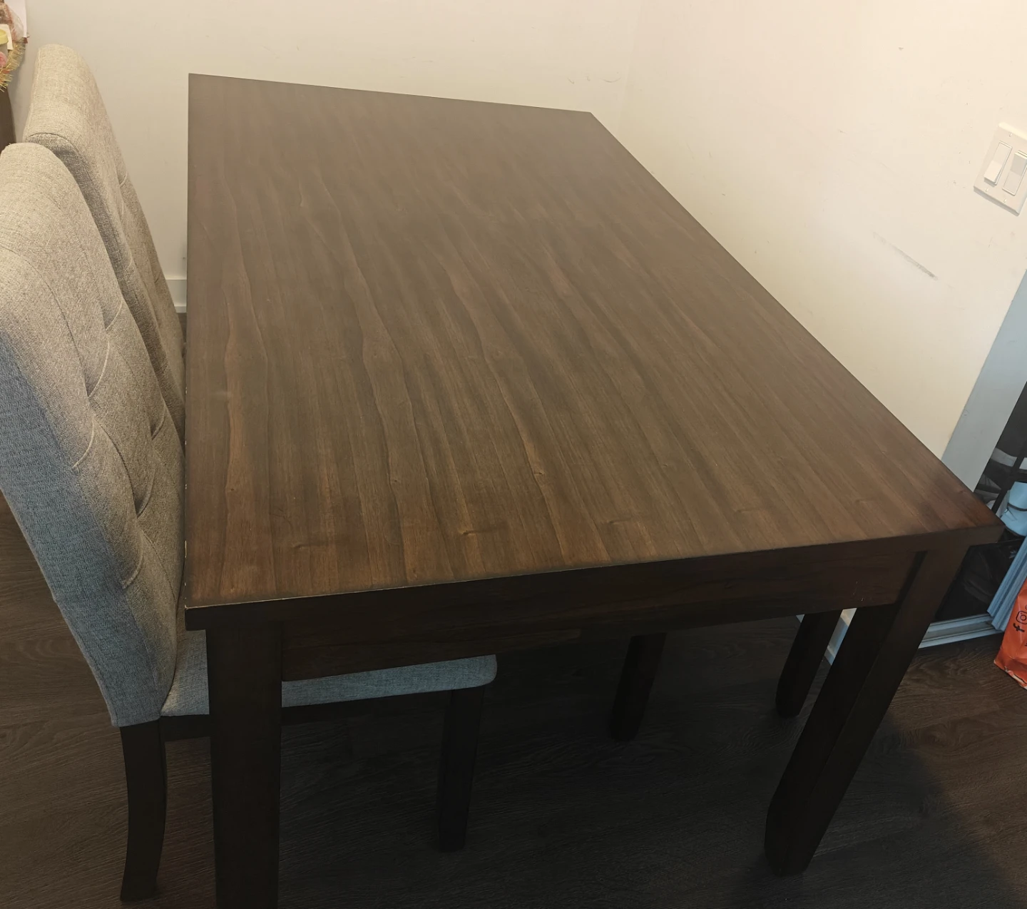 Dining Table with Chairs and Bench