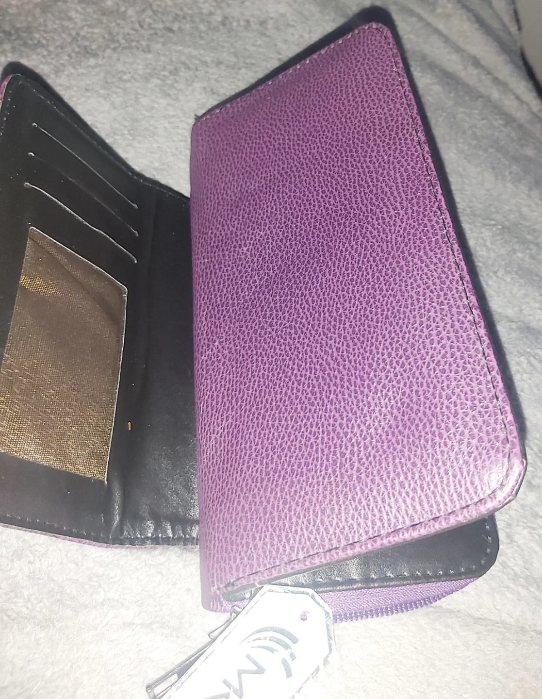 Purple Textured Wallet - photo 2