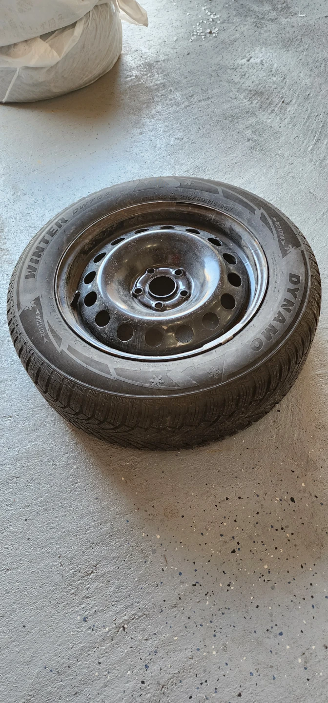 215/60 R16 95H Winter Tire on Steel Rim - photo 4