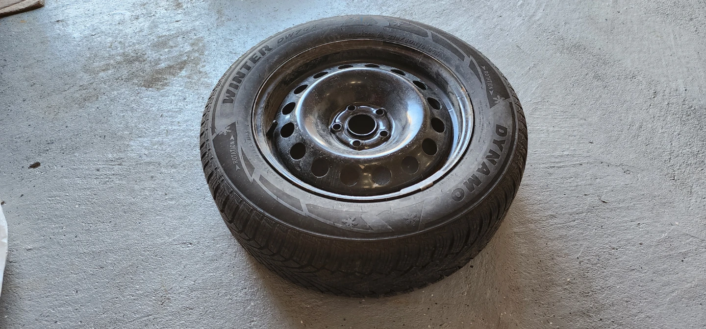 215/60 R16 95H Winter Tire on Steel Rim - photo 5