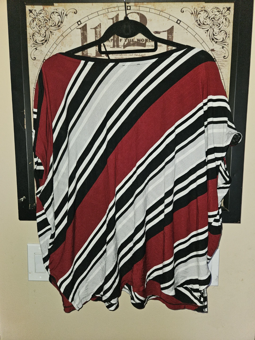 F&F Striped Women's Top with Zipper Accents - photo 4