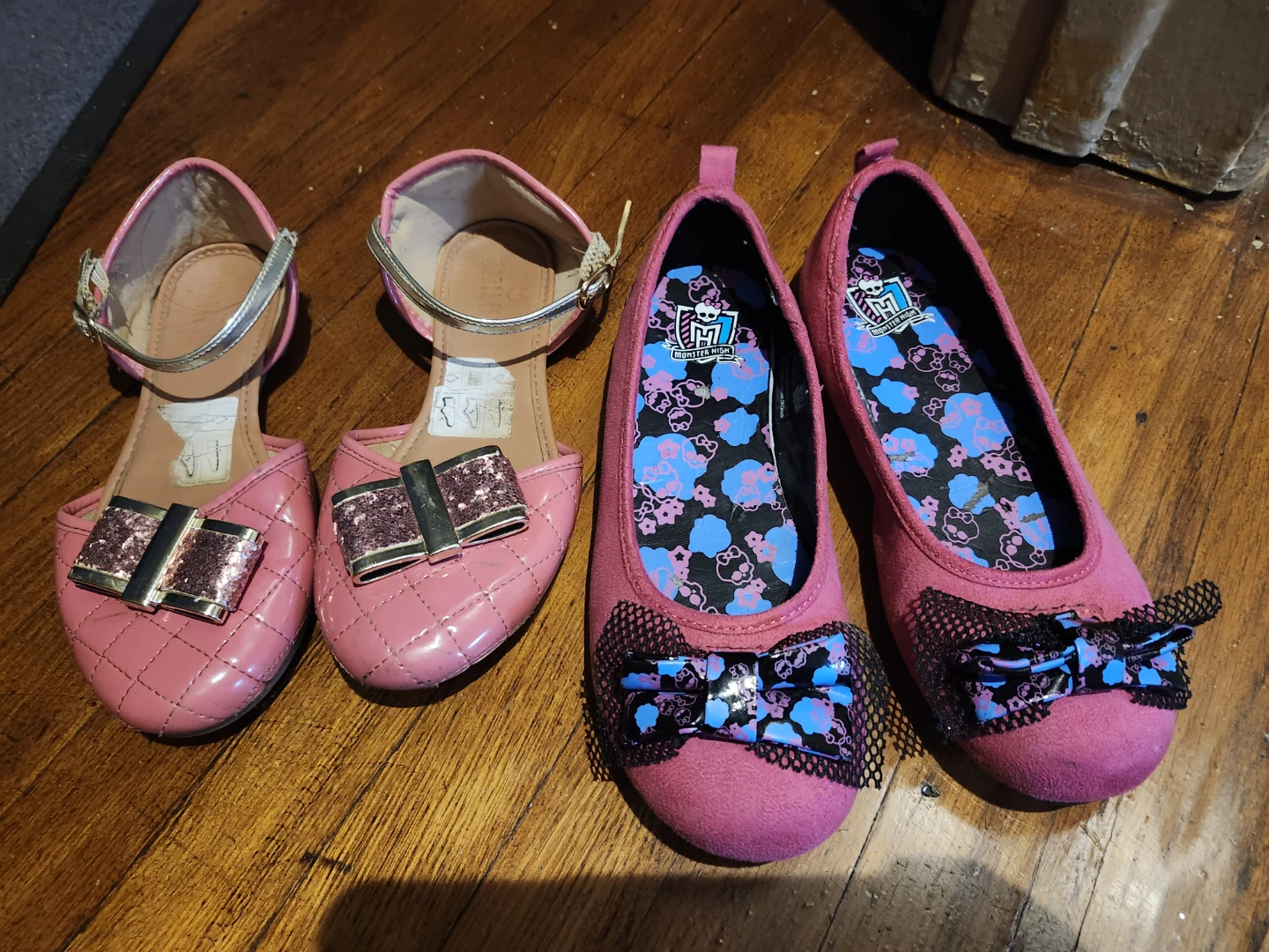 Monster High Pink Shoes Bundle (2 pairs)