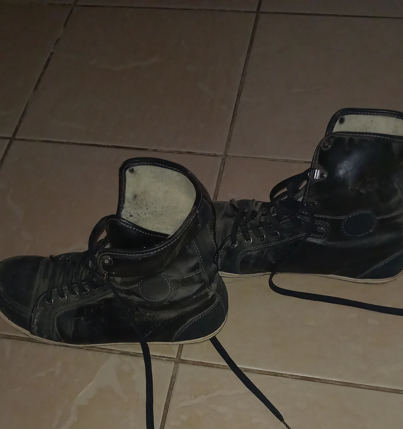 Spring Black Lined Boots Size 45 - photo 2