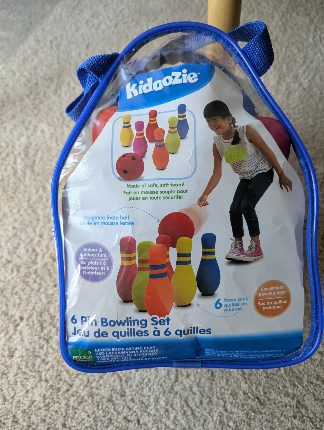 Kidoozie 6 Pin Bowling Set with Bag - photo 2