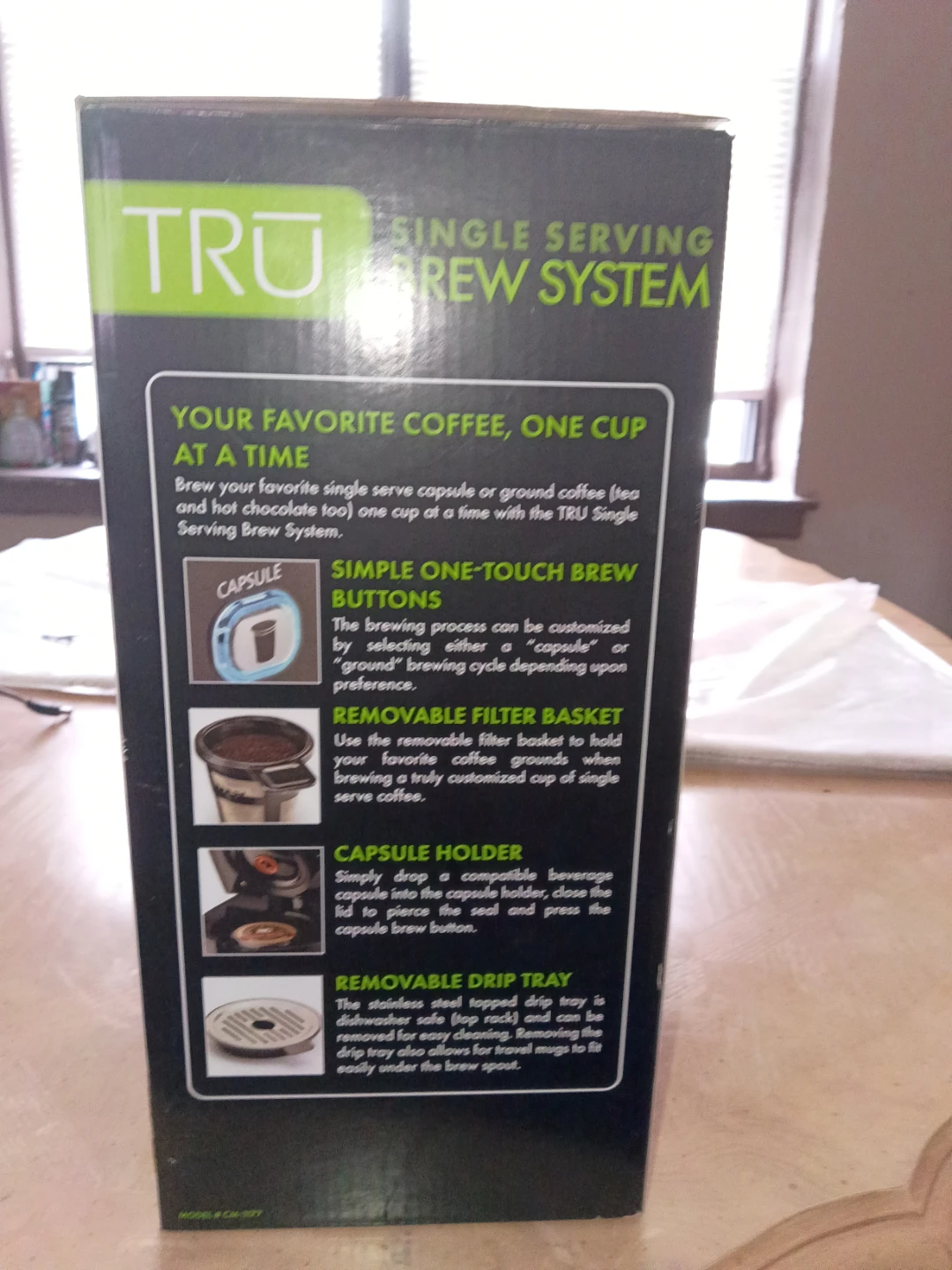 TRU Single Serving Brew System Coffee Maker - photo 2