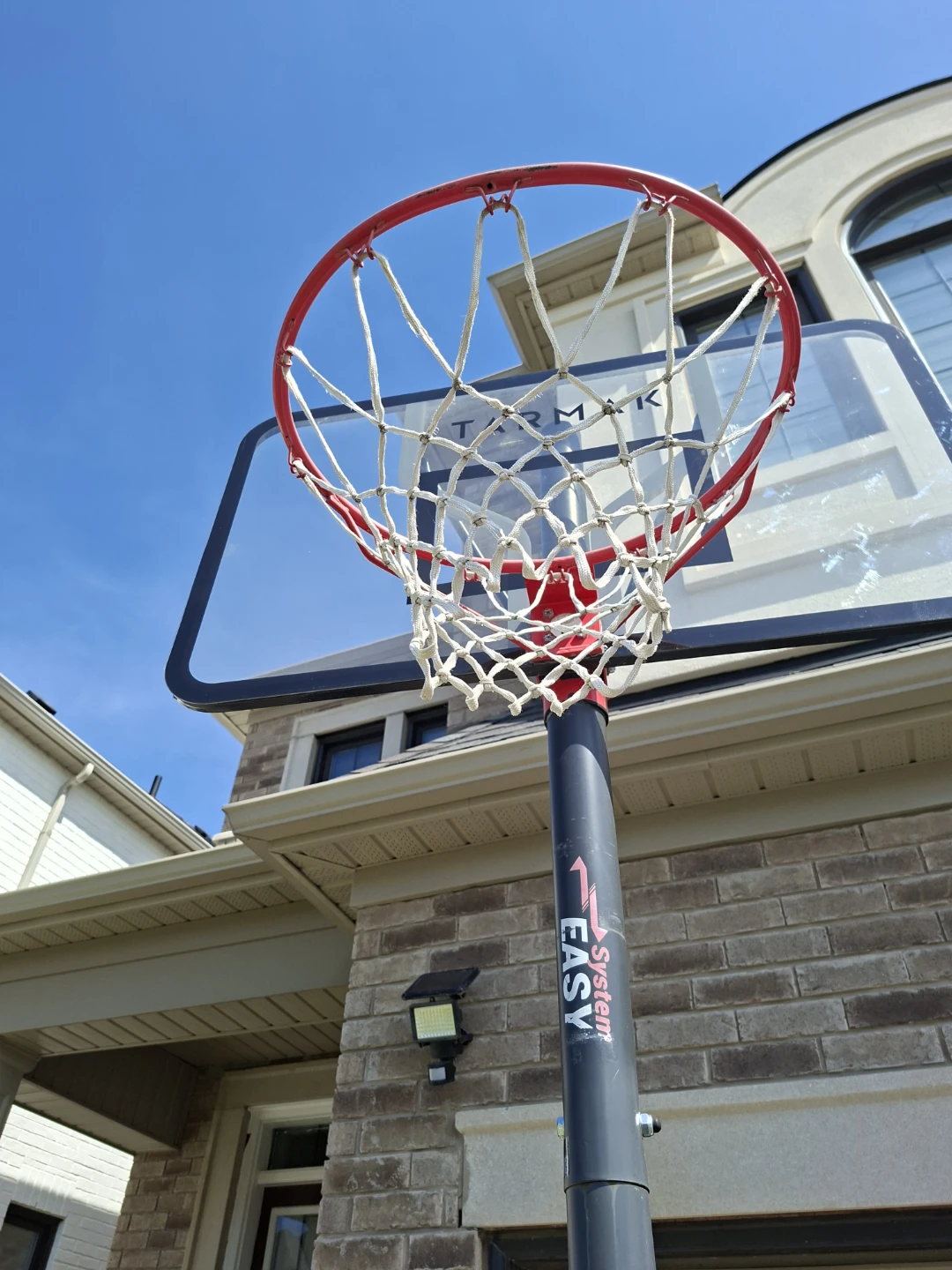 Tarmak Basketball Hoop with Red Rim