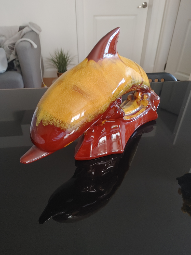 Ceramic Dolphin Figurine - photo 2