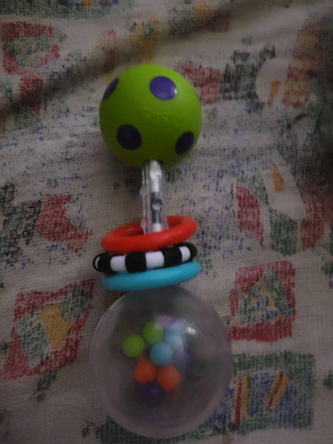 Sassy Spin Shine Rattle