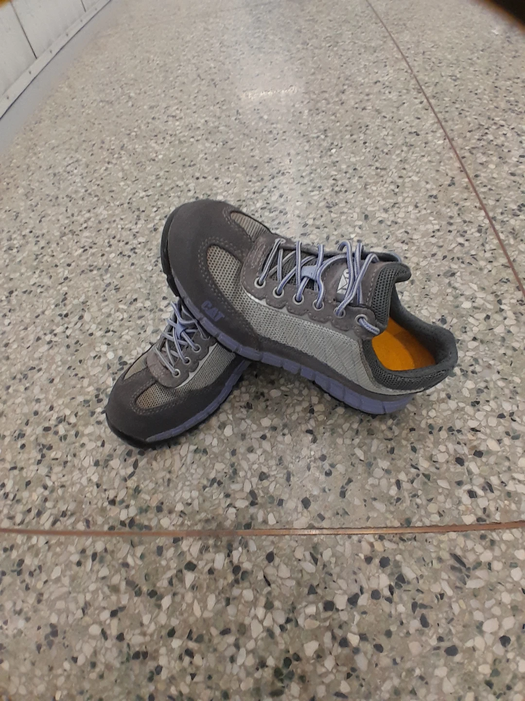 CAT Women's Grey/Lavender Safety Shoes Size 7 - photo 4