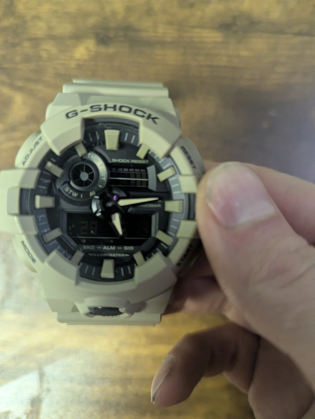G-Shock GA-2100 Watch - Beige Camo