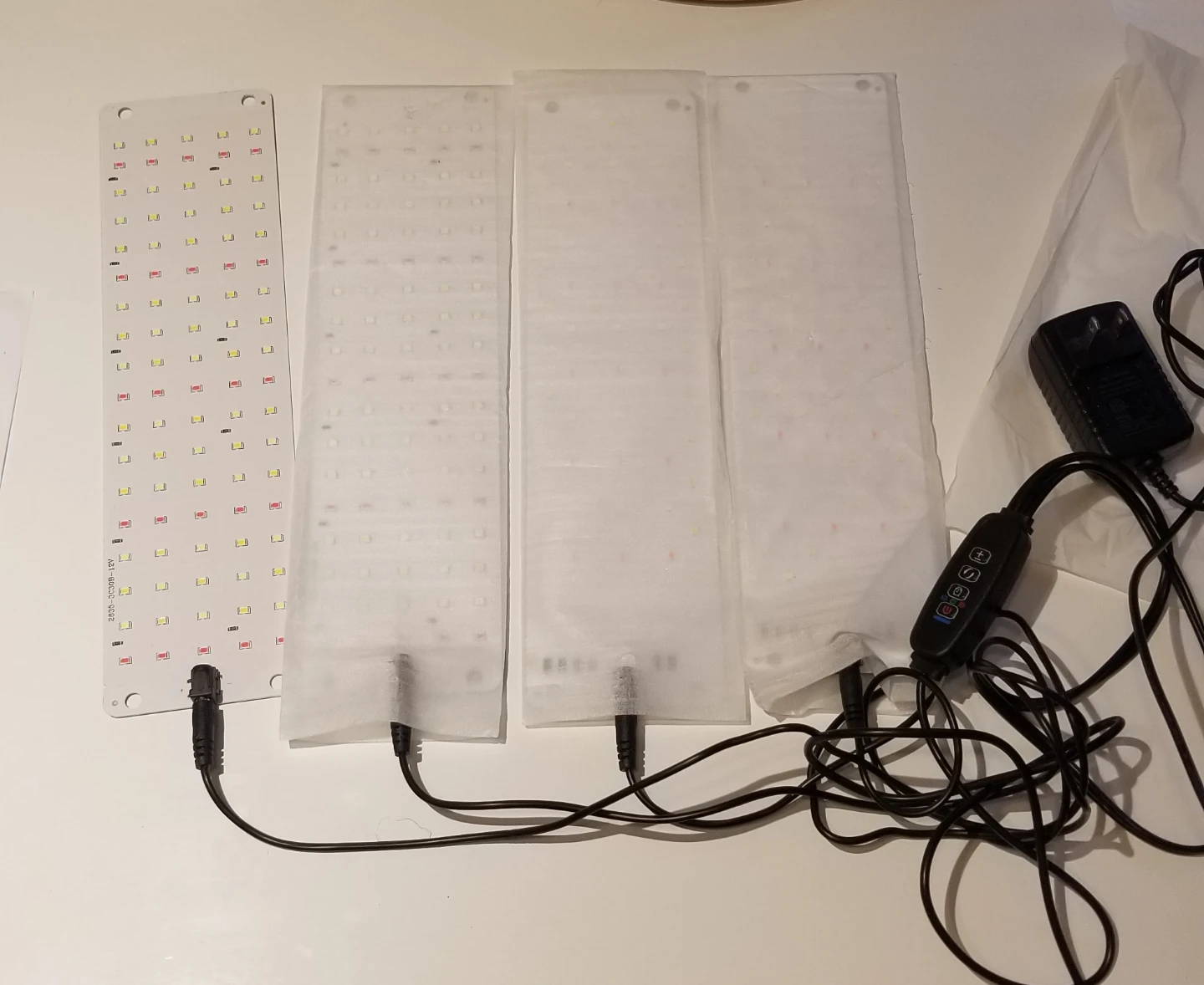 LED Grow Light Panel with Power Supply