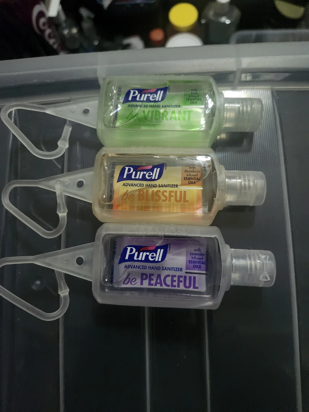 Purell Advanced Hand Sanitizer Set - Vibrant, Blissful, Peaceful